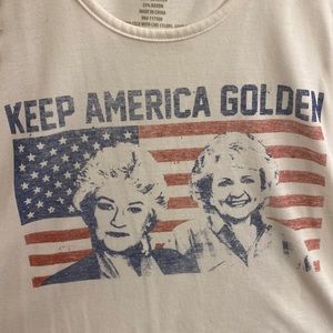 golden girls tank top size M